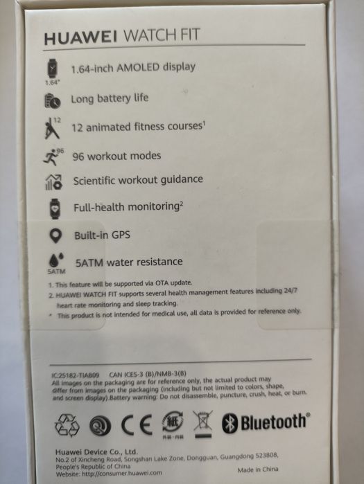 Смарт Часовник Hwawei Watch Fit A85