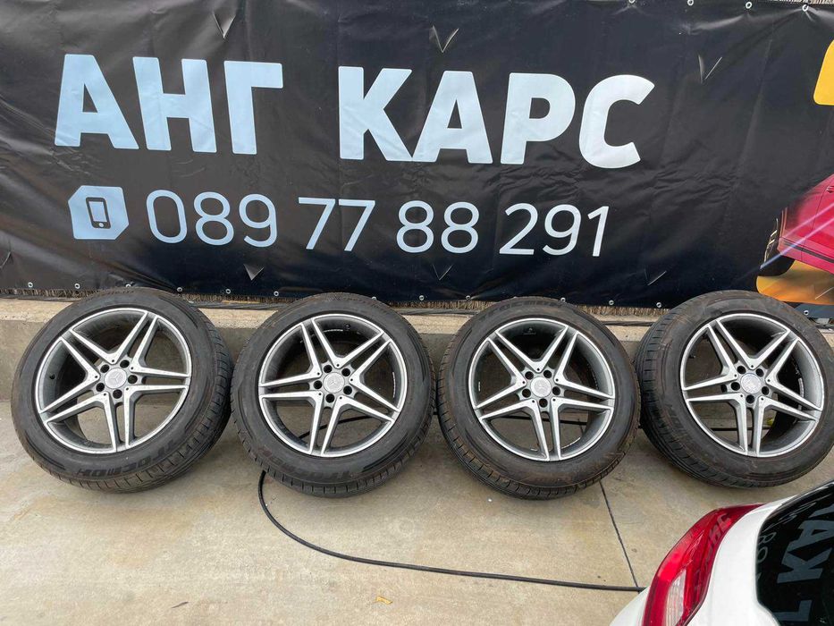 4бр. Алуминиеви джанти с гуми 19'' 5x112 с гуми 255/55/R19