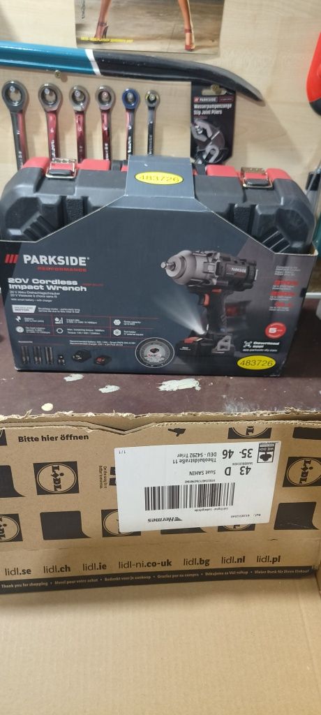 Ударен гайковерт Parkside 20V team