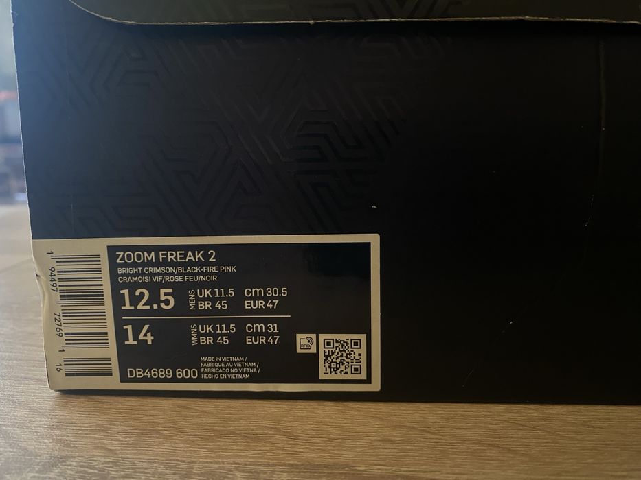 Nike zoom freak 2