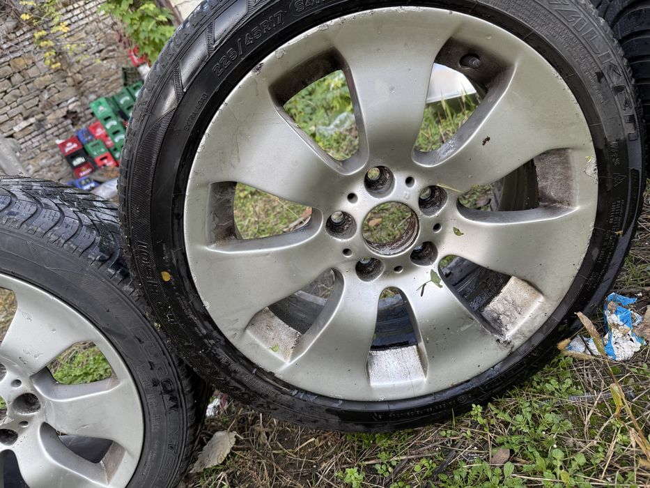 Джанти 17 Bmw e90 style 158 със зимни гуми 225 45 17