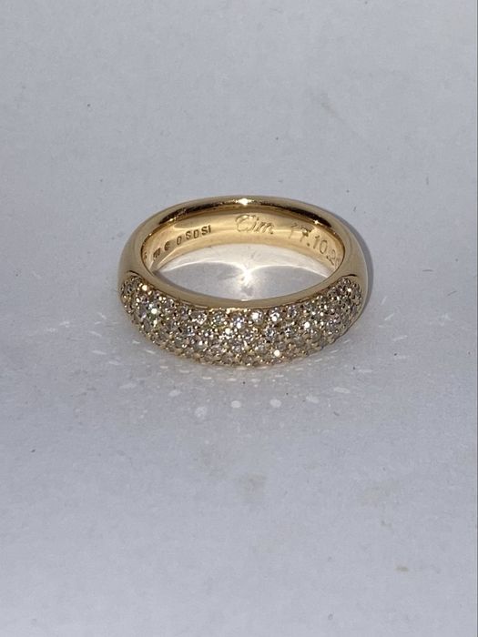 Inel aur 18kt.cu diamante 0.80ct