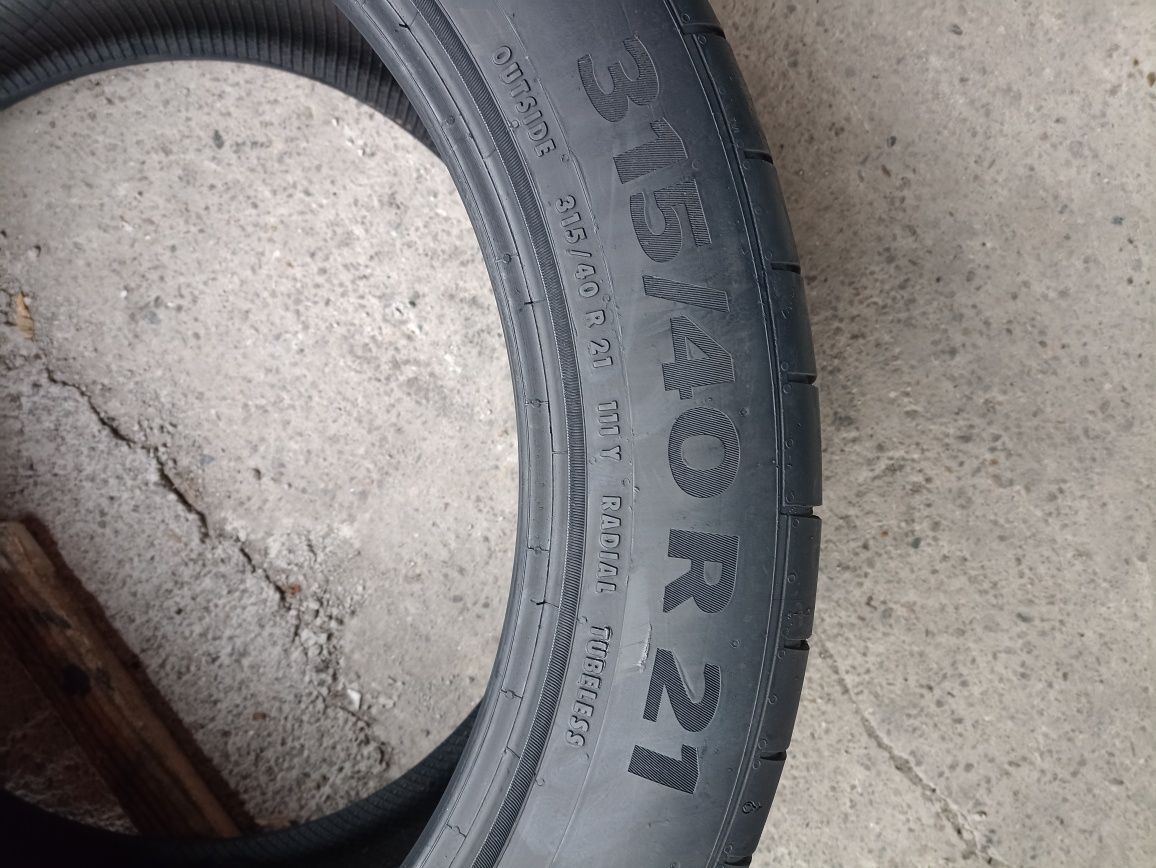 2 anvelope Continental 315/40 R21 dot 0520