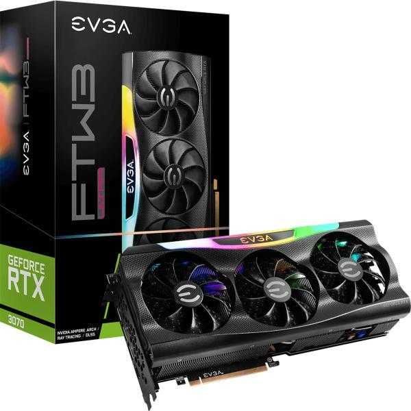 Placă video EVGA NVIDIA GeForce RTX 3070 Ti FTW3 Ultra, 8GB GDDR6X