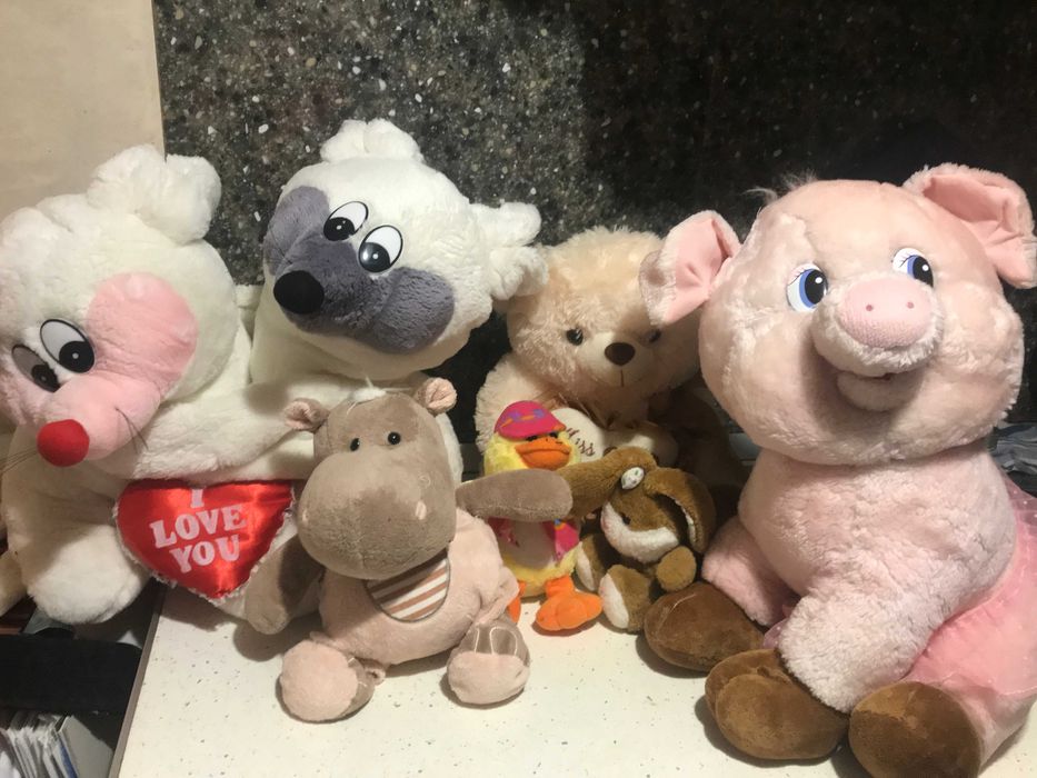 Лот плюшени играчки