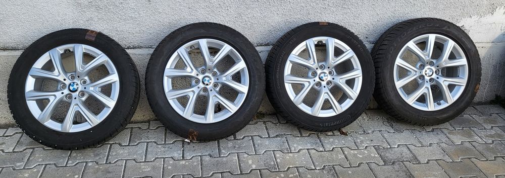 Jante aliaj BMW X1, R17, anvelope Pirelli/Continental