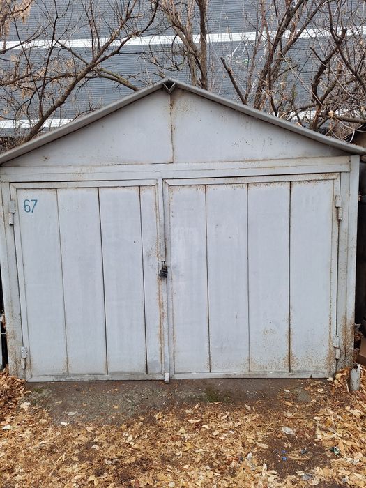 Металический гараж