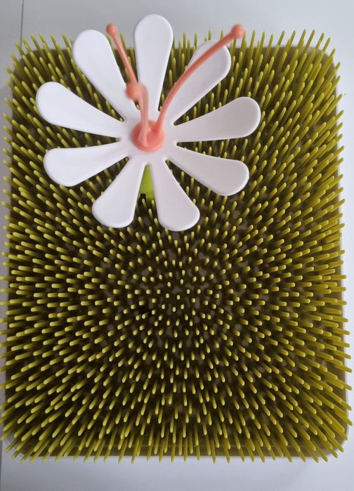 Tava uscare biberoane Lawn verde + suport tetine