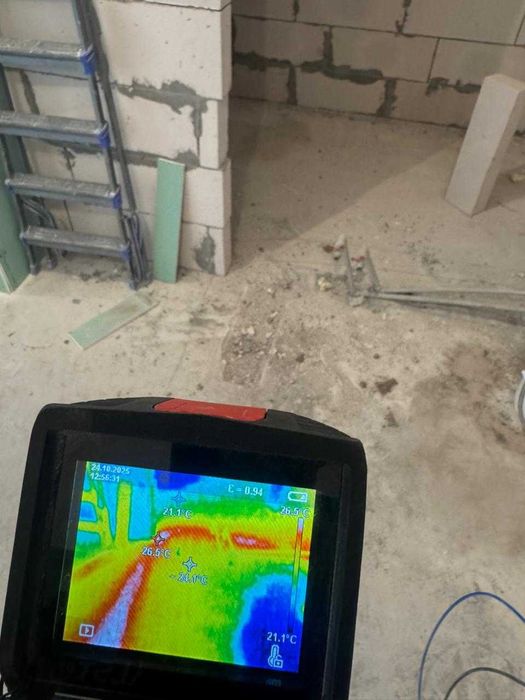 Услуги тепловизора, тепловизионная съемка, поиск утечек, теплопотерь