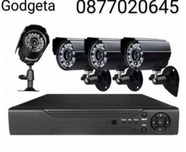 2 модела Пълен пакет  4 и 8 камери + Dvr CCTV Комплект за видеон