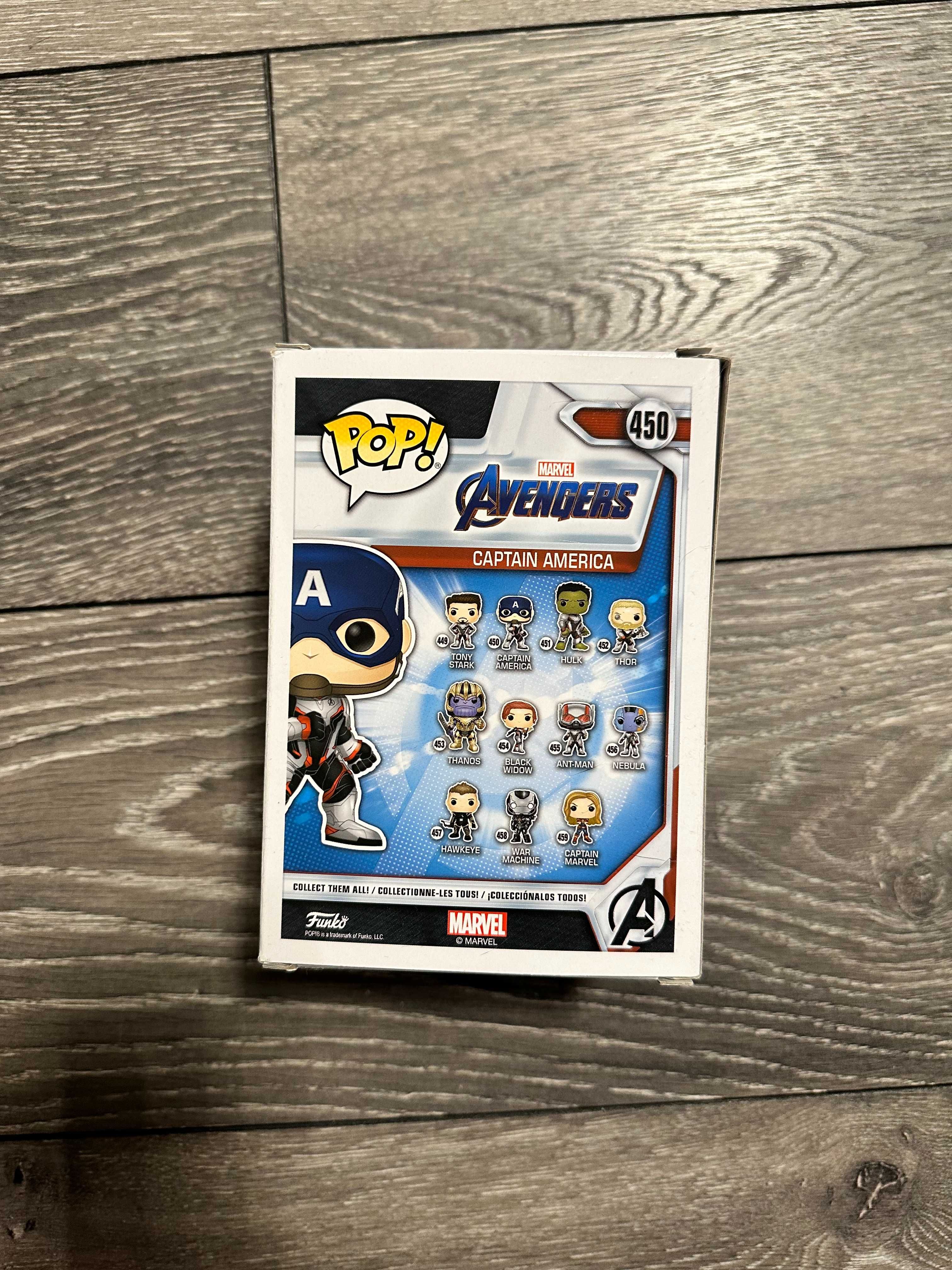 Фигура Funko POP! Marvel: Avengers - Captain America #450