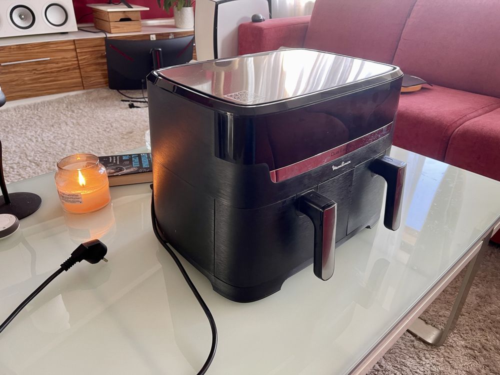 Air Fryer Moulinex XXL 11L Dual Dubly Easy Fry & Grill Friteuza