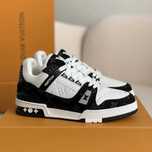 Sneakers Louis Vuitton Black&White Trainer Denim Edition