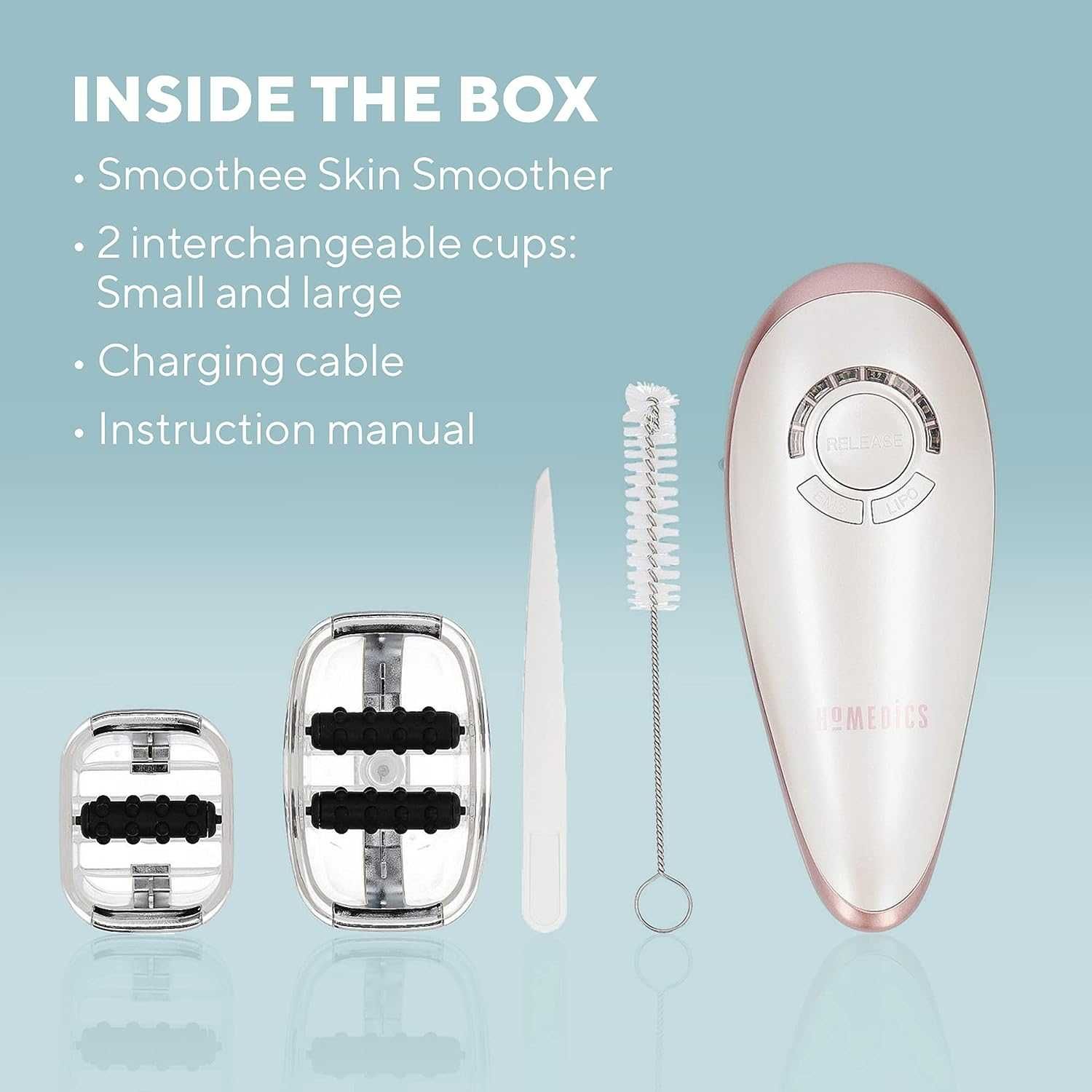 Уред за борба с целулита и гладка кожа HoMedics Smoothee