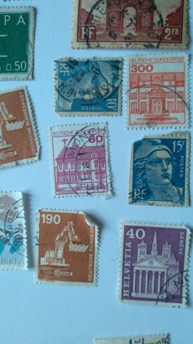 Ретро пощенски марки