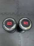 Set gantere profesionale cu cauciuc 5 kg, 2 x 2,5 Kg