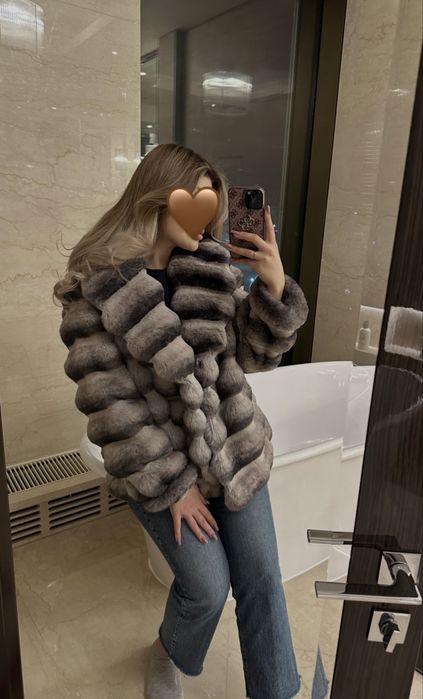 Продам Эко шубу под шиншиллу