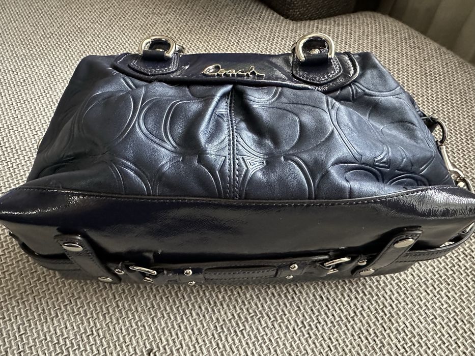 Geanta Coach, noua, editie limitata, bleumarin