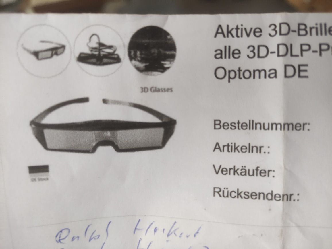 Ochelari 3d activi noi