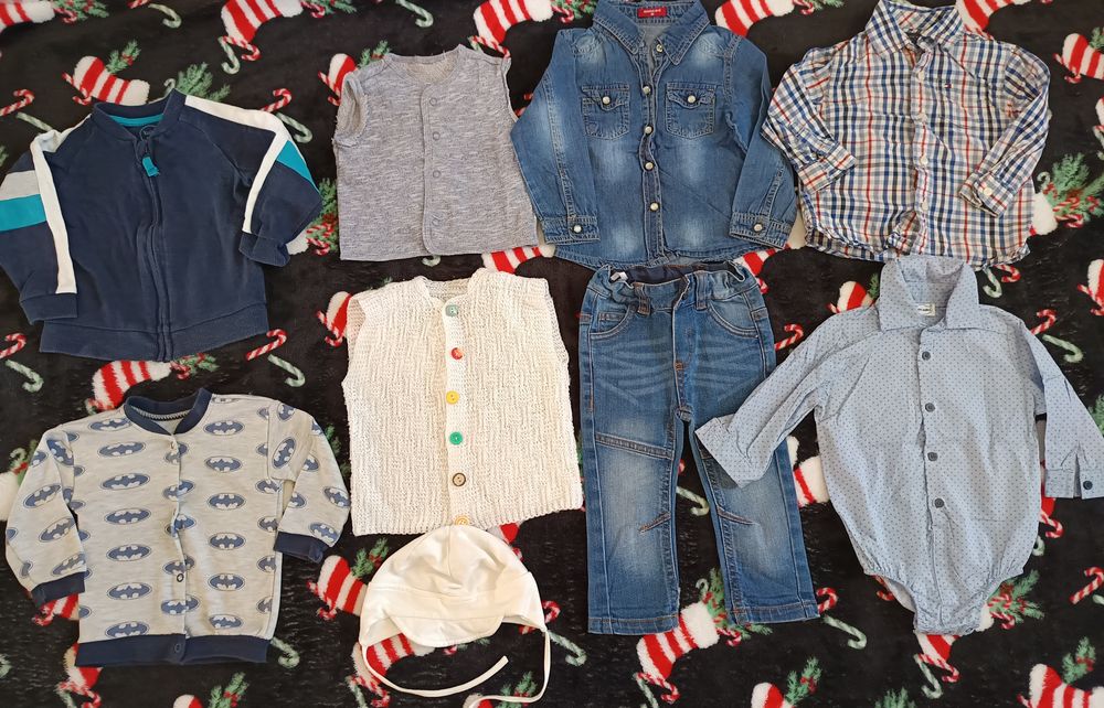 Lot hainute de toamna baieti marimea 74-80