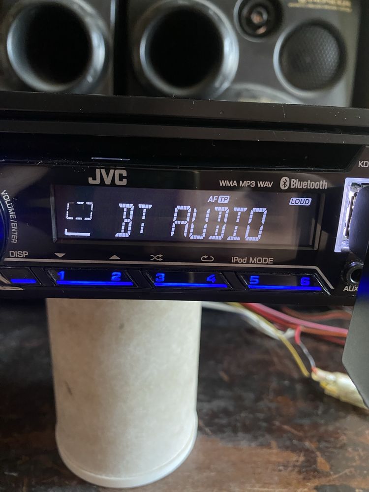 JVC KD-R852BT - BLUETOOTH, USB, CD mp3 плеър за кола сд радио