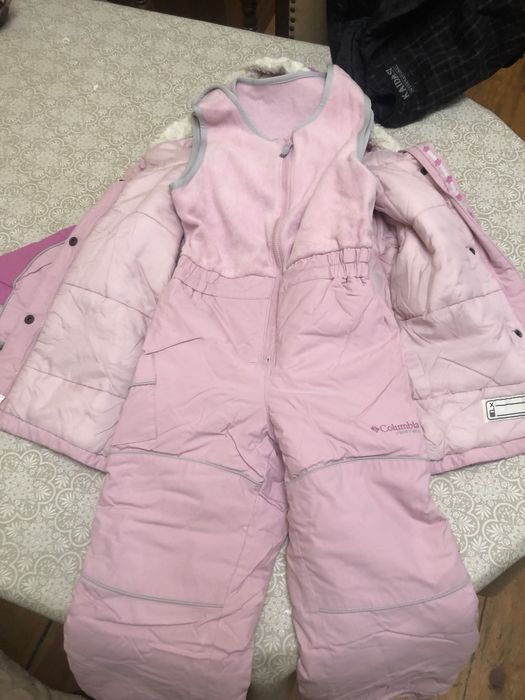 Теплый комбинизон для девоек