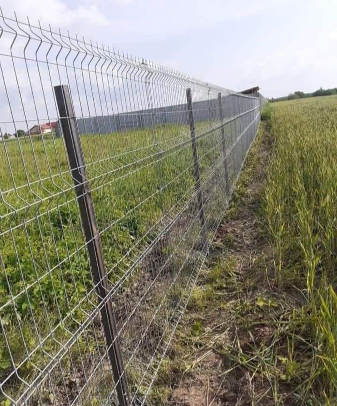 Împrejmuim terenuri din plasa burdurata