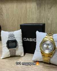 Часы оба со скидкой 5к Casio + Rolex