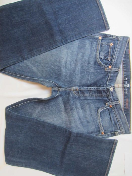 Blugi 7 For all Mankind, W33 L32, Talie=82cm, Lung=104cm, usor evazati