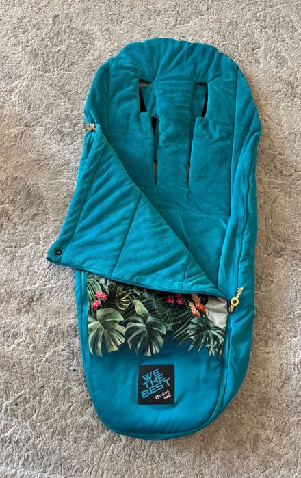 Cybex Priam 3 + тапицерия на DJ Khaled We The Best Blue + чувалче