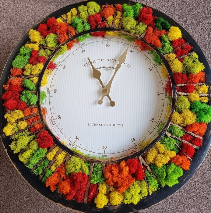 Ceas cu licheni stabilizati