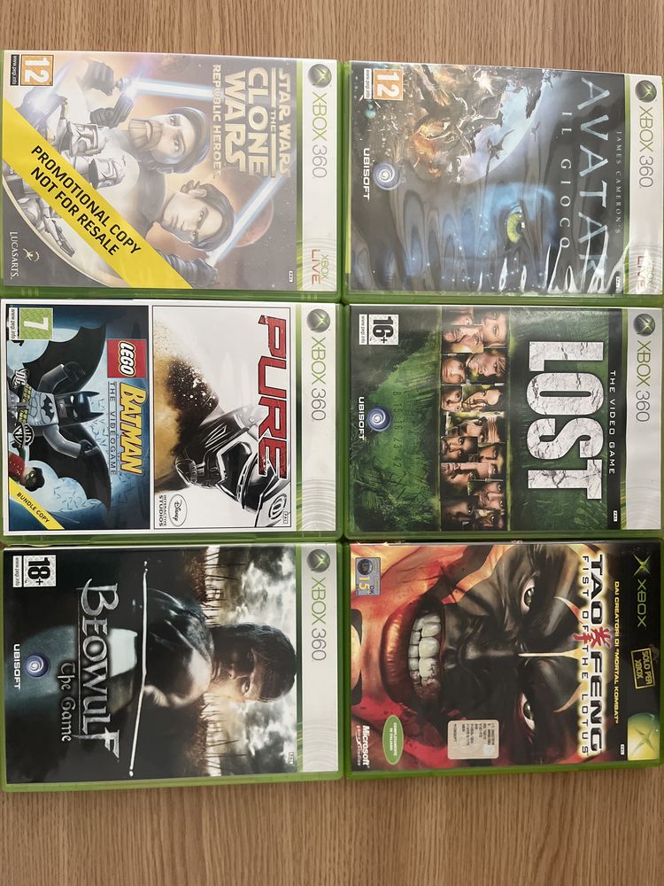 Jocuri Xbox 360 si Xbox one - Halo,Lost,Avatar,Beowulf,Lego,Pure,