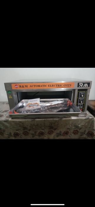 Кондитерскийлер ушын печка сатылады новый пайдаланылмаган.