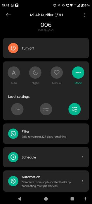 Purificator aer XIAOMI 3H HEPA