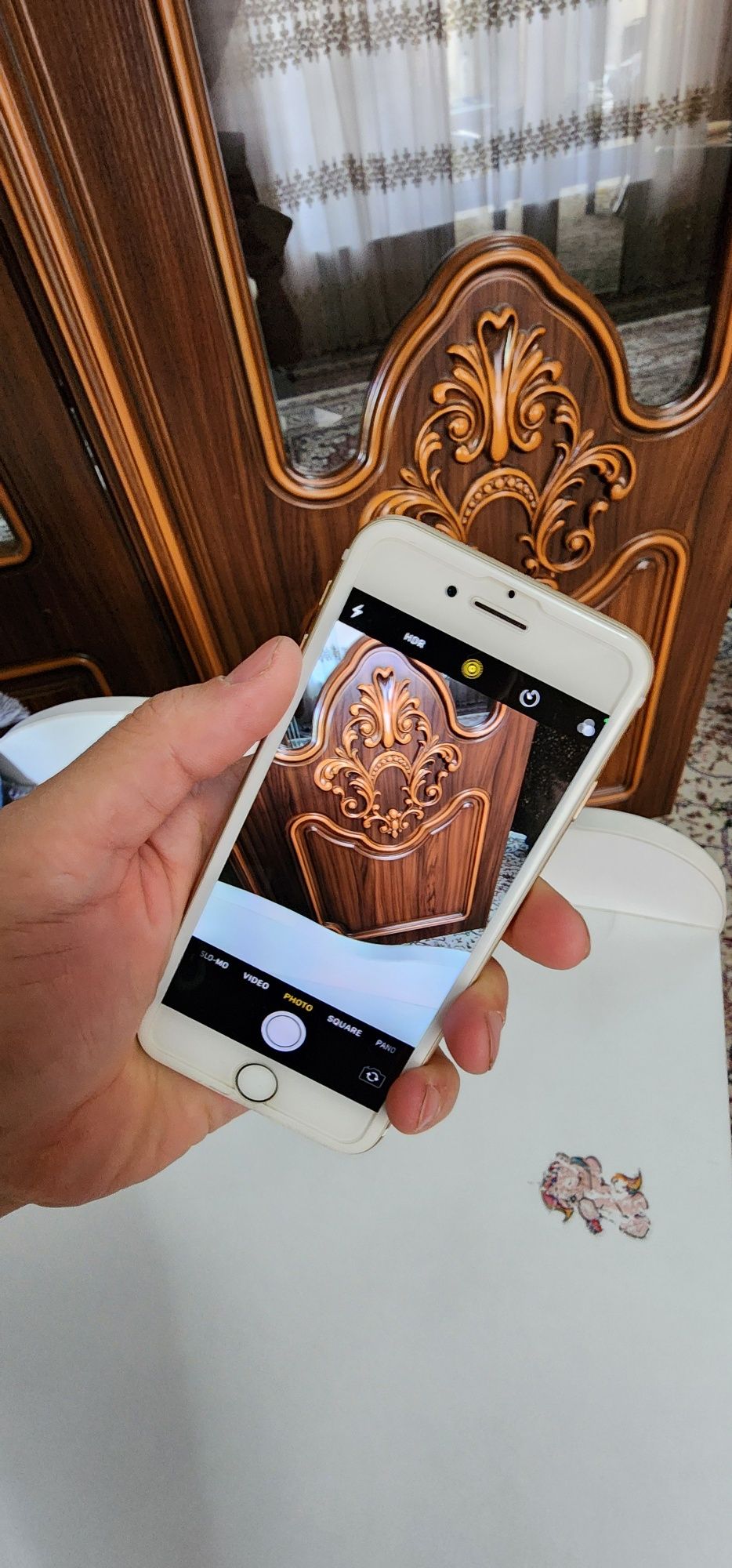 Iphone 7 Gold 128GB Ideal Akum 100% Xammayogi ishlidi