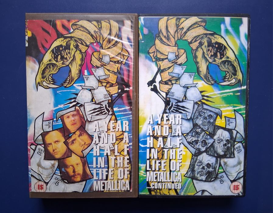 Видеокасети VHS METALLICA A Year and A Half in The Life of Metallica