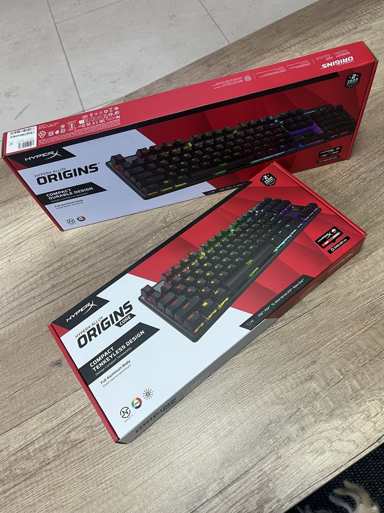 Клавиатура HyperX Alloy Origins Core PBT HX Aqua TKL