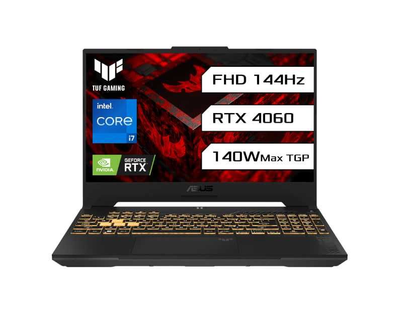 Игровой ноутбук Asus Tuf Gaming R9-7940HS/16GB DDR5/RTX4070/512GB SSD