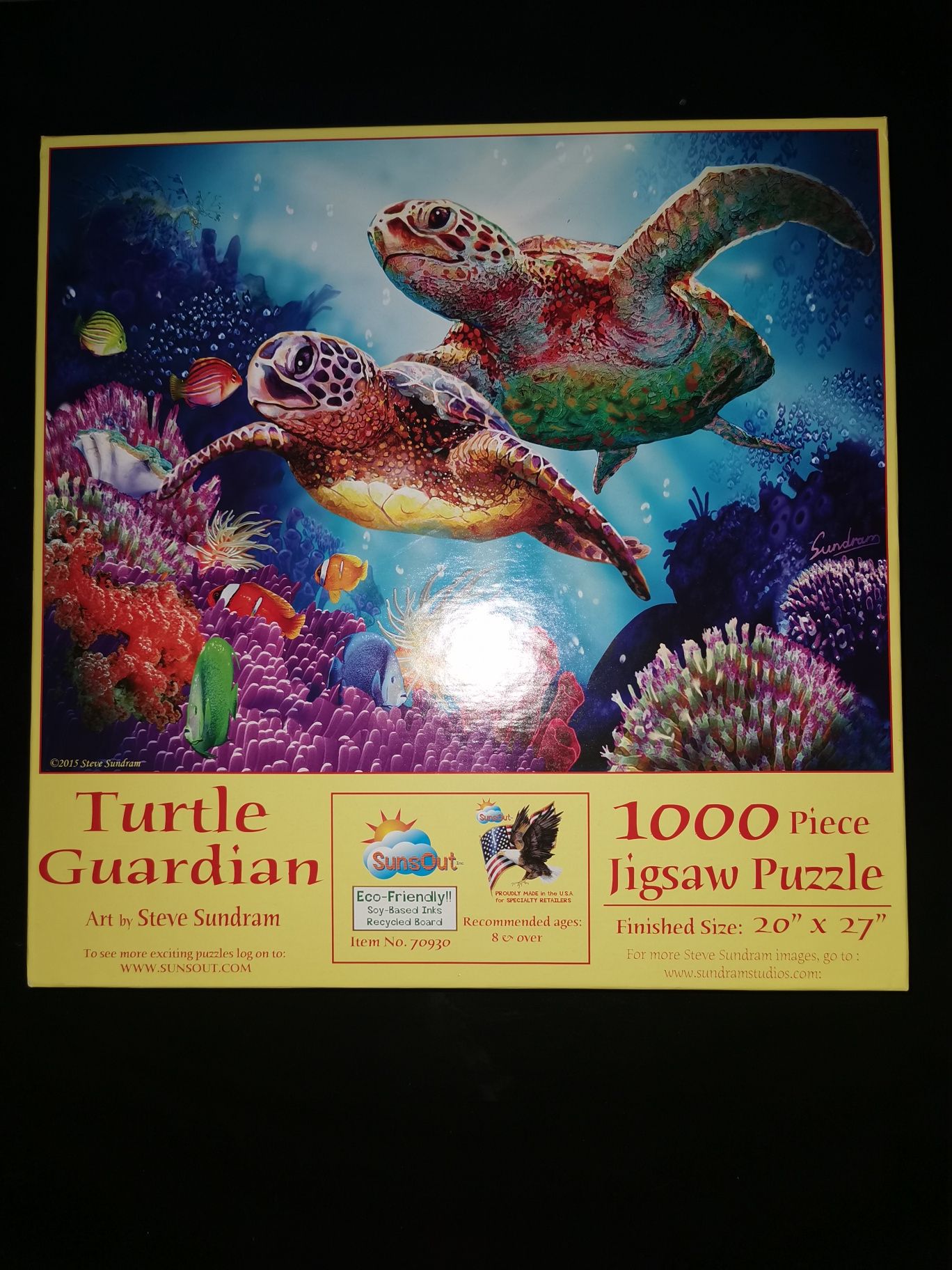 Puzzle Turtle Guardian 1000 piese