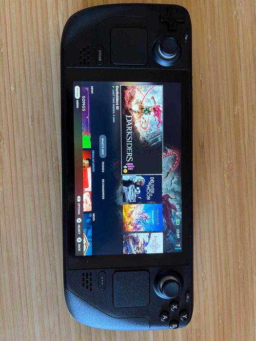 Като НОВ Steam Deck 512GB LCD