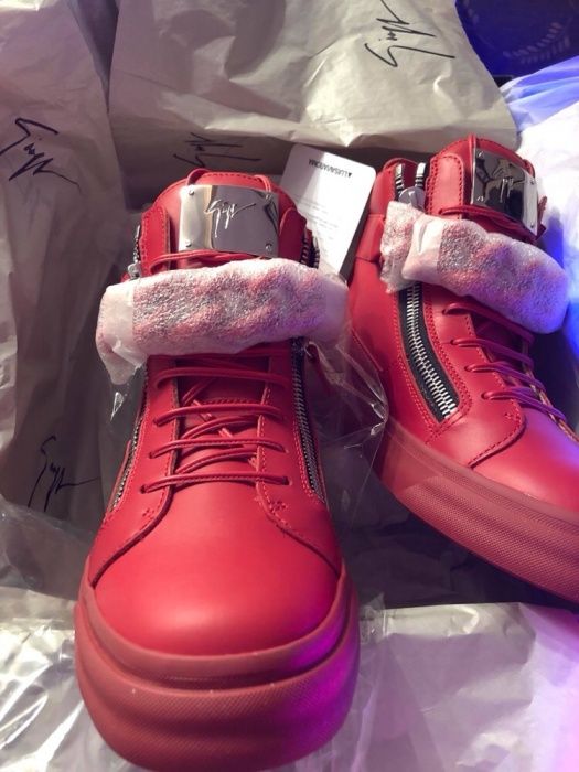 Vand Giuseppe Zanotti Design sneakers red