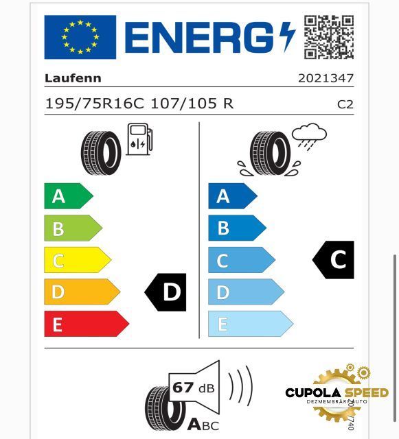 Anvelopa 195/75 R16 LAUFENN LDLA 107R LV01H