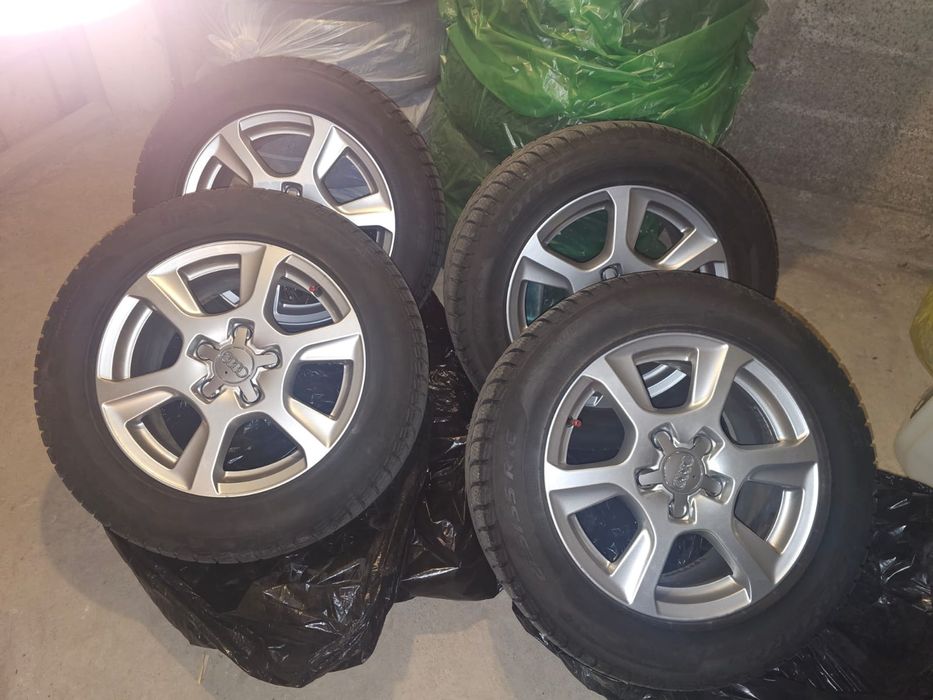 Roți de iarnă pe 16 pentru audi a4 b8.