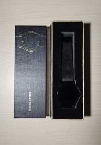 Smartwatch negru, compatibil cu IOS și Android