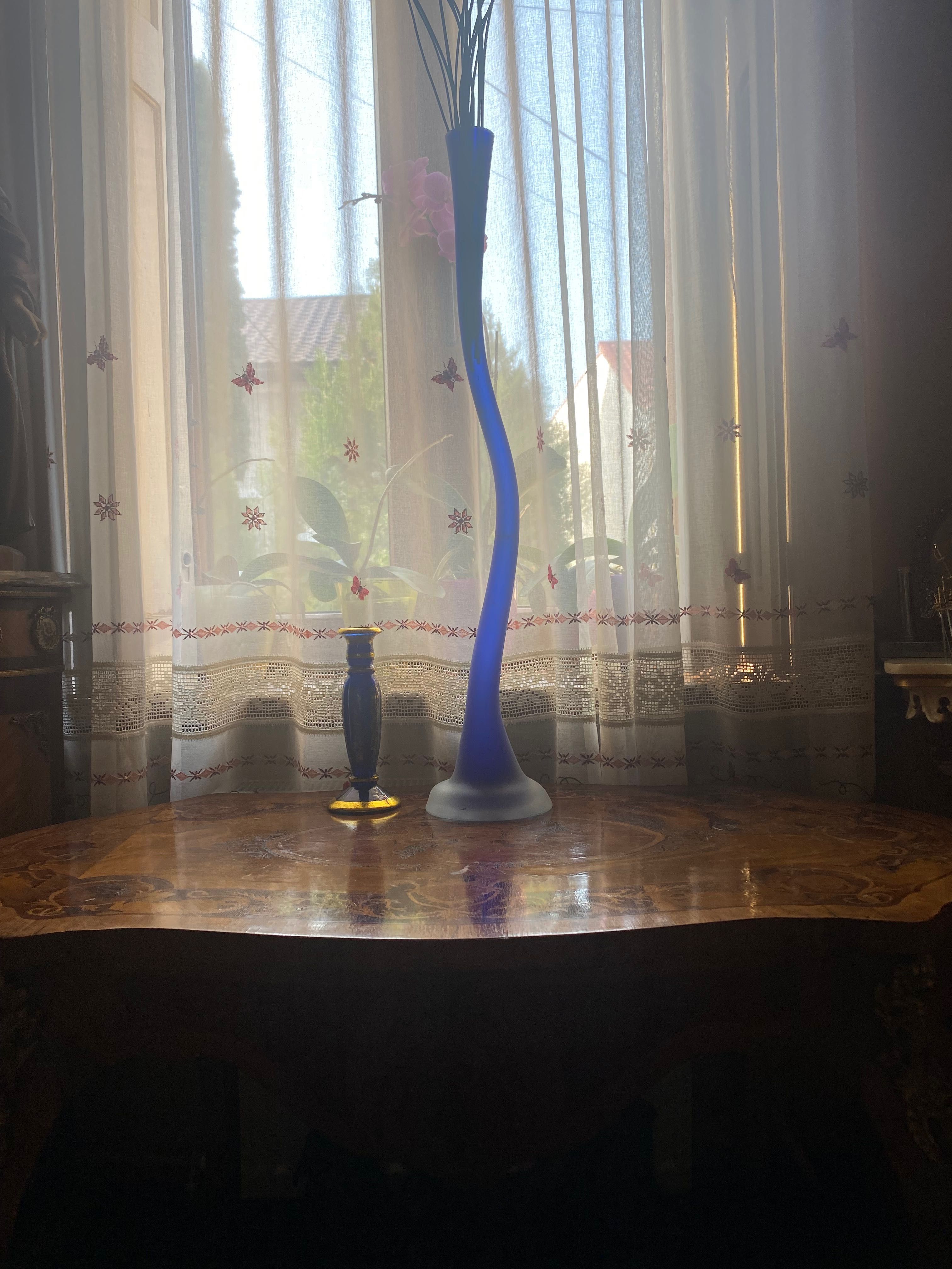 Superb lot-2 vaze sticla Murano-Italia