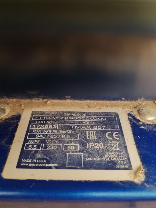 Pompa de glet Graco TexSpray T-MAX 657