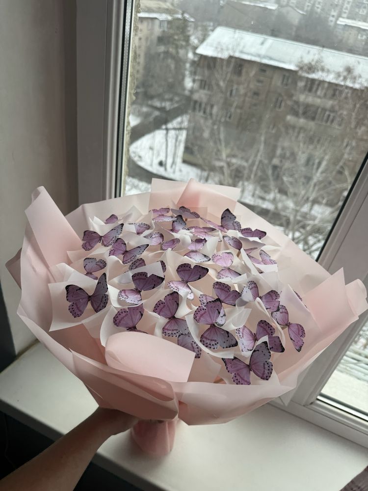 Букет из бабочек