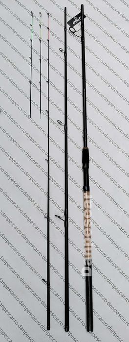 Lanseta PRO FL Black FORCE FEEDER 3,90m 180 grane 3 varfuri