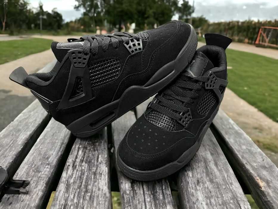 Adidasi Jordan 4 black cat produs nou