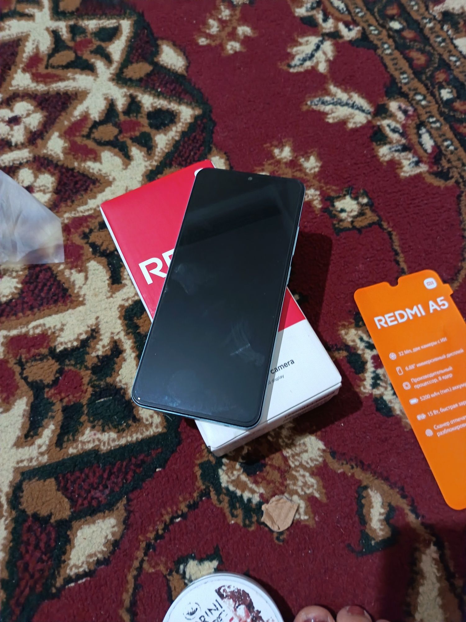 Redmi A5 1 oy ishlatilgan zaryadchik dakimint karobkasi bor